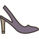 fashion, High Heels, Femenine, high heel, footwear, shoe Black icon
