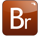 adobe, bridge SaddleBrown icon