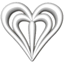 Heart, Cage Black icon