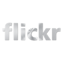 flickr Black icon