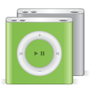 ipod, festival, nano, Apple YellowGreen icon