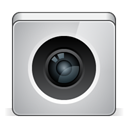 Apple, App, Camera, festival Silver icon