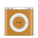 ipod, Orange, Apple, festival, nano Peru icon