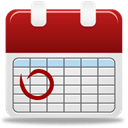 Calendar Gainsboro icon