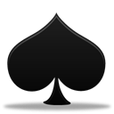 Game, Spade Black icon