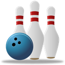 sport, Bowling Black icon