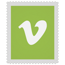 Vimeo YellowGreen icon