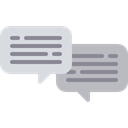 chatting, Multimedia, Speech Balloon, Chat, interface, Conversation Black icon