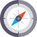 Direction, Tools And Utensils, Orientation, location, compass, Cardinal Points Gainsboro icon