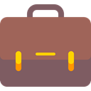 suitcase, travelling, Tools And Utensils, luggage, baggage IndianRed icon