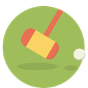 Maze, Croquet, sports, Game, Ball DarkKhaki icon