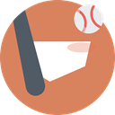 bat, sports, baseball, Team Sports Peru icon