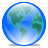 globe DodgerBlue icon