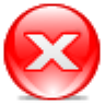 cancel Red icon