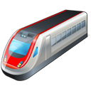 train Black icon