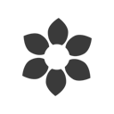 Flower DarkSlateGray icon