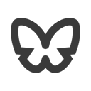 butterfly DarkSlateGray icon