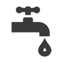 tap, water DarkSlateGray icon