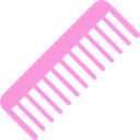 Grooming, Comb, Beauty Salon, Beauty, Accesory, Tools And Utensils Plum icon