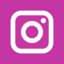 Pictures, Instagram, Logo, Logos, logotype, social media, social network, photos MediumVioletRed icon
