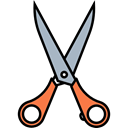 Tools And Utensils, Handcraft, Cut, Cutting, scissors Black icon
