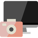 digital, Camera, Photographer, photo camera, monitor, technology, loading, screen DarkSlateGray icon