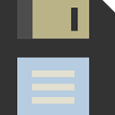 Flash Disk, Floppy disk, Multimedia, Save File, save, technology, Diskette DarkSlateGray icon