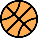 sports, Team Sport, Sports Ball, equipment, Basketball SandyBrown icon