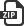 Zip DarkSlateGray icon