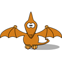 pterodactyl Black icon