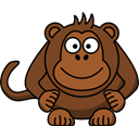 monkey SaddleBrown icon