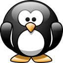 Penguin Black icon