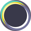 science, Astronomy, space, galaxy, Black Hole DarkSlateGray icon