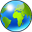 world OliveDrab icon