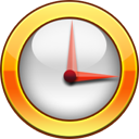 Clock Maroon icon