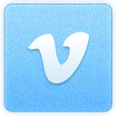 Vimeo LightSkyBlue icon