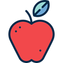 Apple, Fruit, vegan, Healthy Food, diet, organic, vegetarian, food Tomato icon