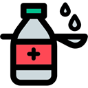 Syrup, Medicines, medicine, medical, Health Care, Illness Black icon