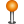 pin, Orange, location Icon