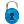 open, padlock Icon