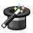 Wand, hat, magic Icon