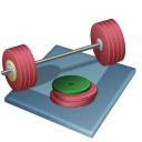 weightlifting Black icon