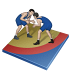 wrestling, roman, Greco Black icon