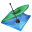 Kayak, sprint Black icon