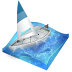 sailing Black icon