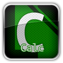 libreofficecalc DarkGreen icon