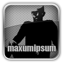 maxumipsum Black icon