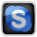 Skype SteelBlue icon