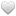 Heart, gray Gainsboro icon