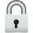 Lock Gainsboro icon